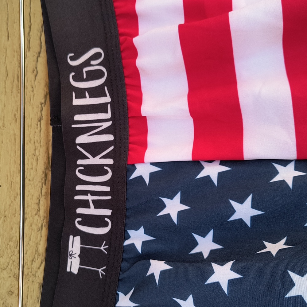 ChicknLegs Men's USA 2" Split Shorts - Picture 3 of 12